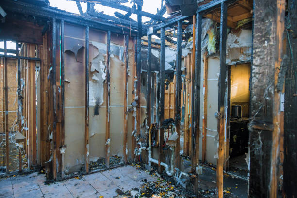 Professional Fire Damage Removal technician working in Oronogo, MO